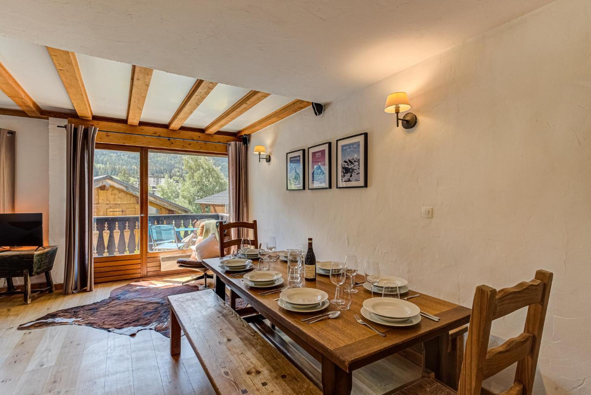 Apartment Chamouny - Alpes Travel - Chamonix - Sleeps 8 מראה חיצוני תמונה